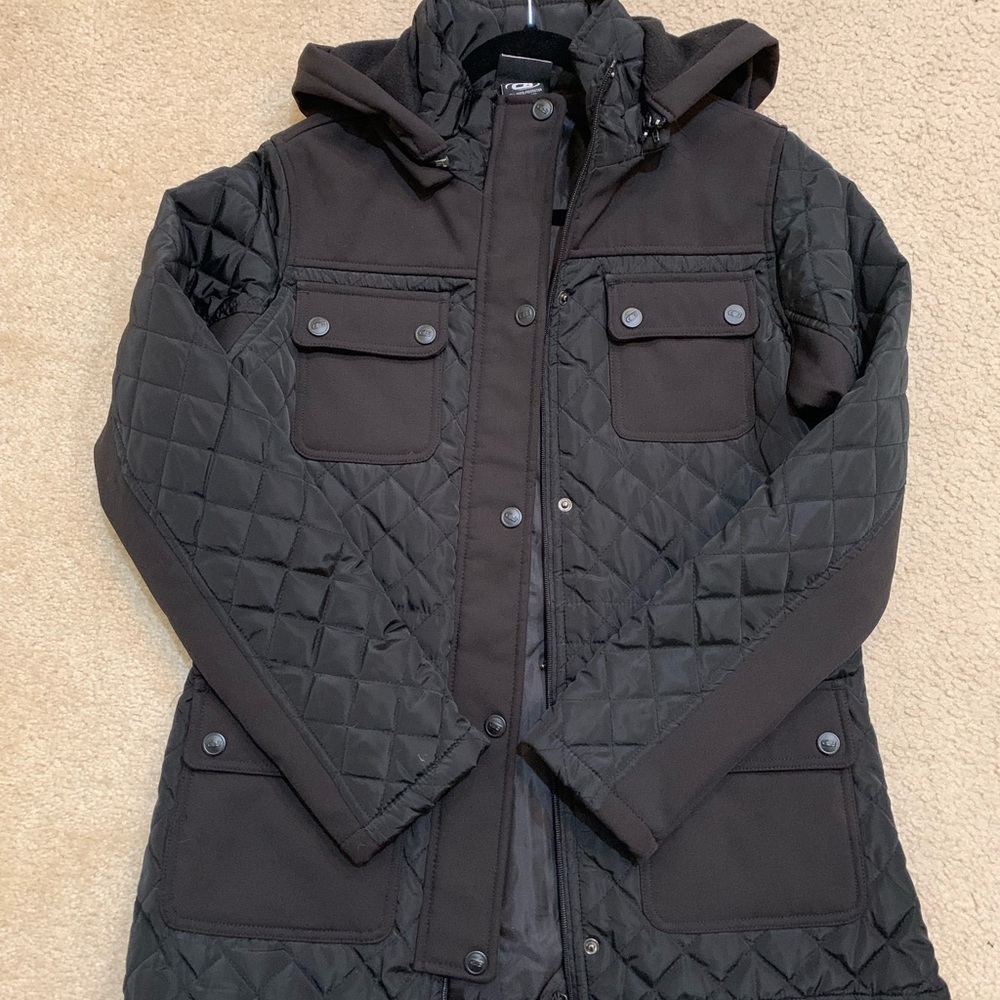 CB Quilted Jacket Black M